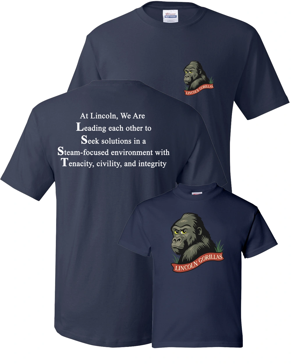 Lincoln School of Science & Technology Shirts